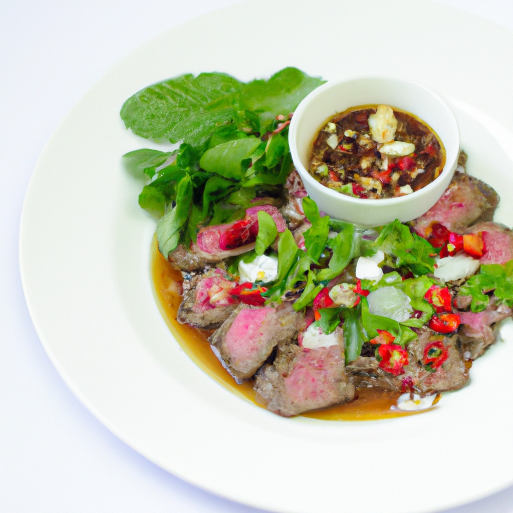 Thai Beef and Radish Salad