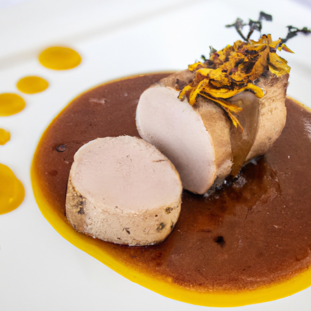 Puerto Rican Roasted Pork Loin W- Sweet and Sour Tamarind Sauce