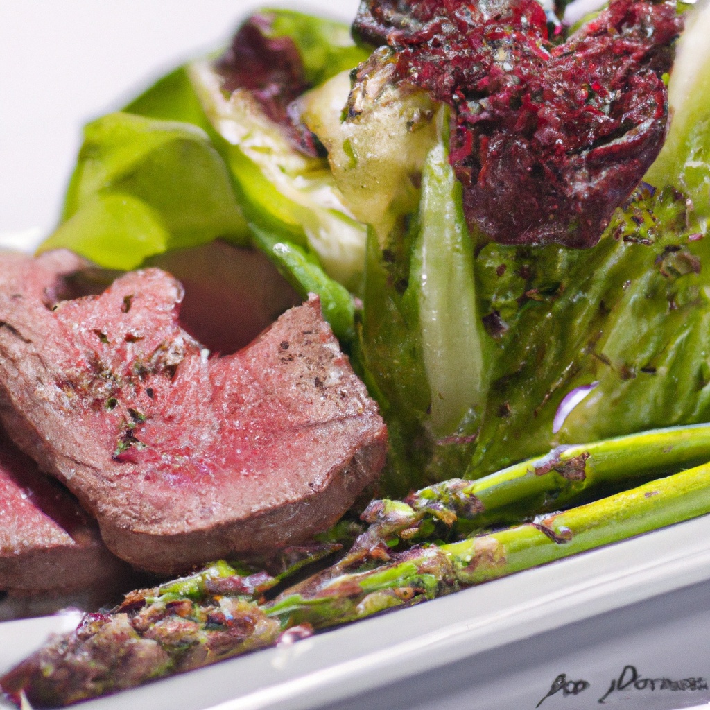Beef Fillet and Asparagus Salad