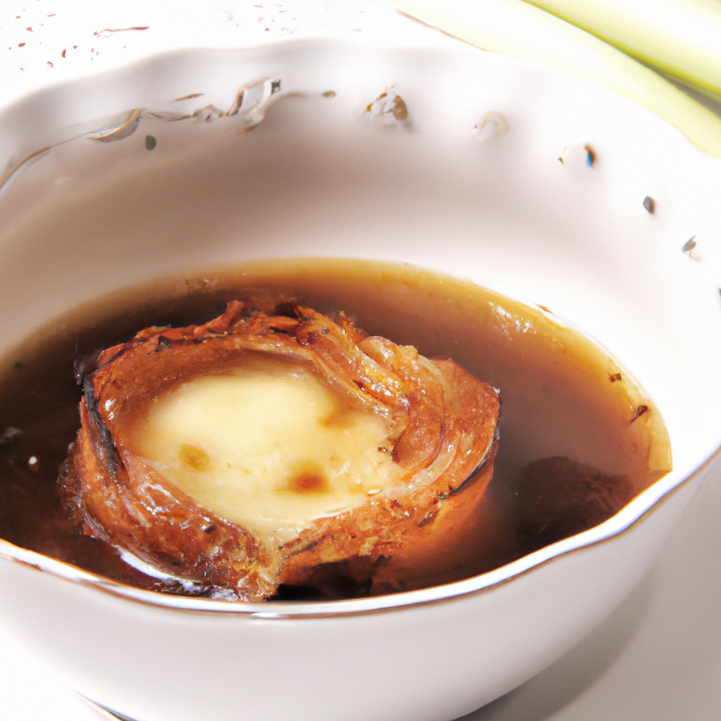 French Onion Soup with Celeriac