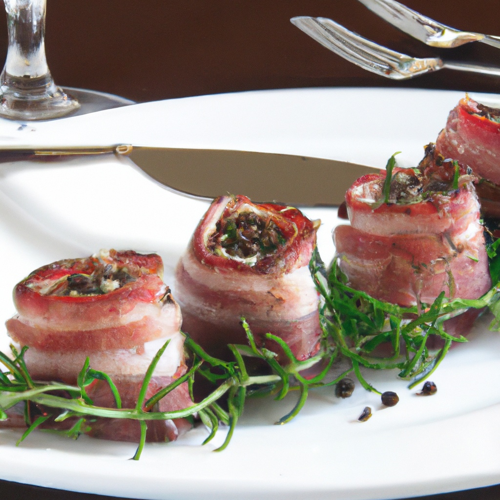 Bacon-Wrapped Beef Tenderloin With Madeira