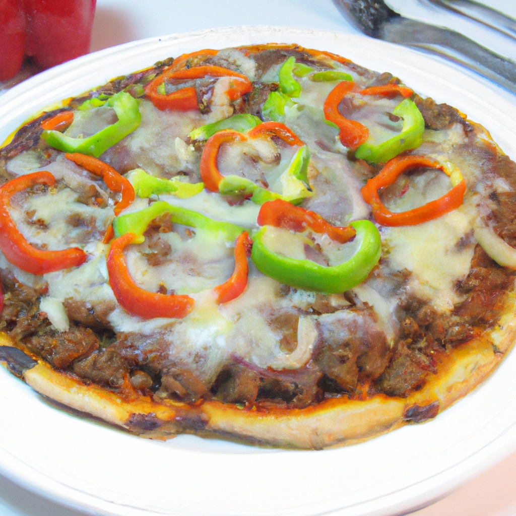 Easy Cheesy-Ground Beef Pizza