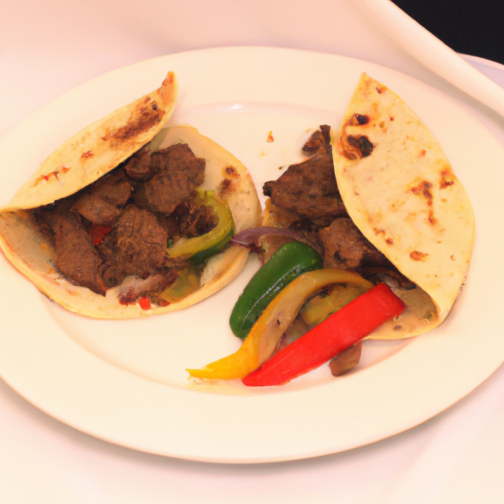 Spicy Beef & Veggies Pita Pockets