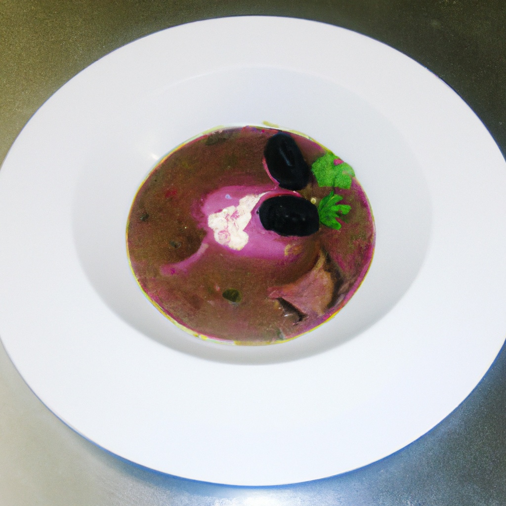 Blackberry Beef Soup