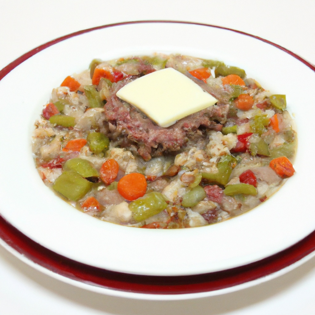 Baddis Vegetable Beef Barley Soup