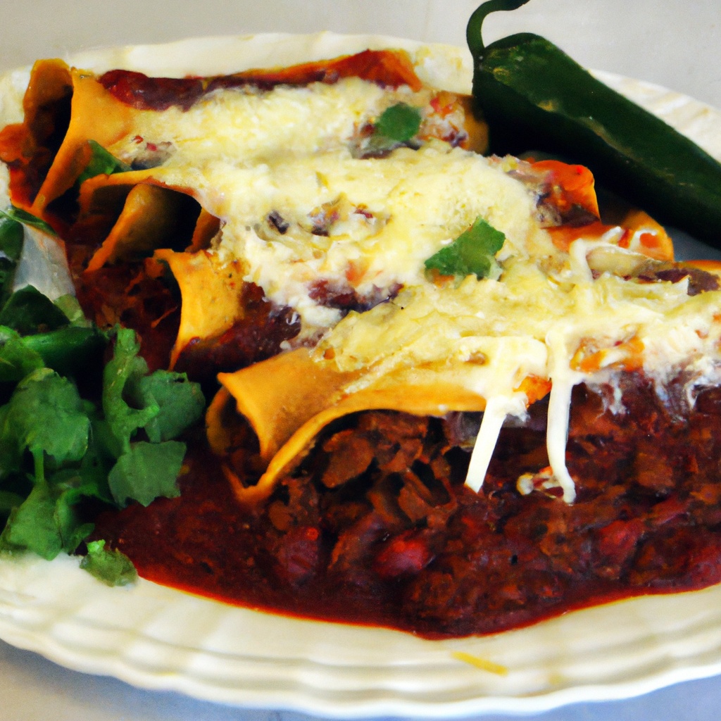 Ww 8 Points – Chili Beef Enchiladas