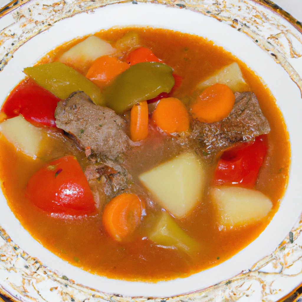 Crockette-Vegetable Beef Soup