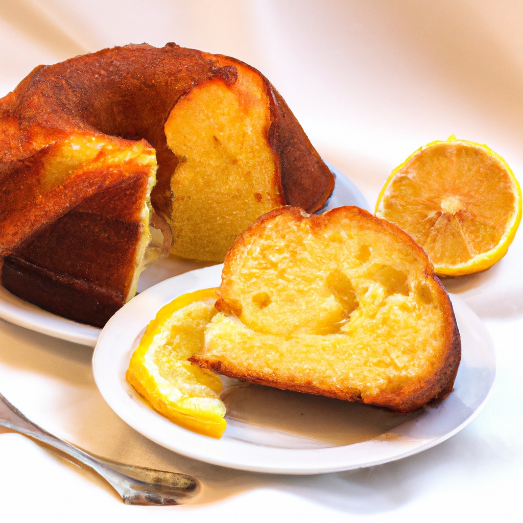 Vasilopita (Orange Sweet Bread)