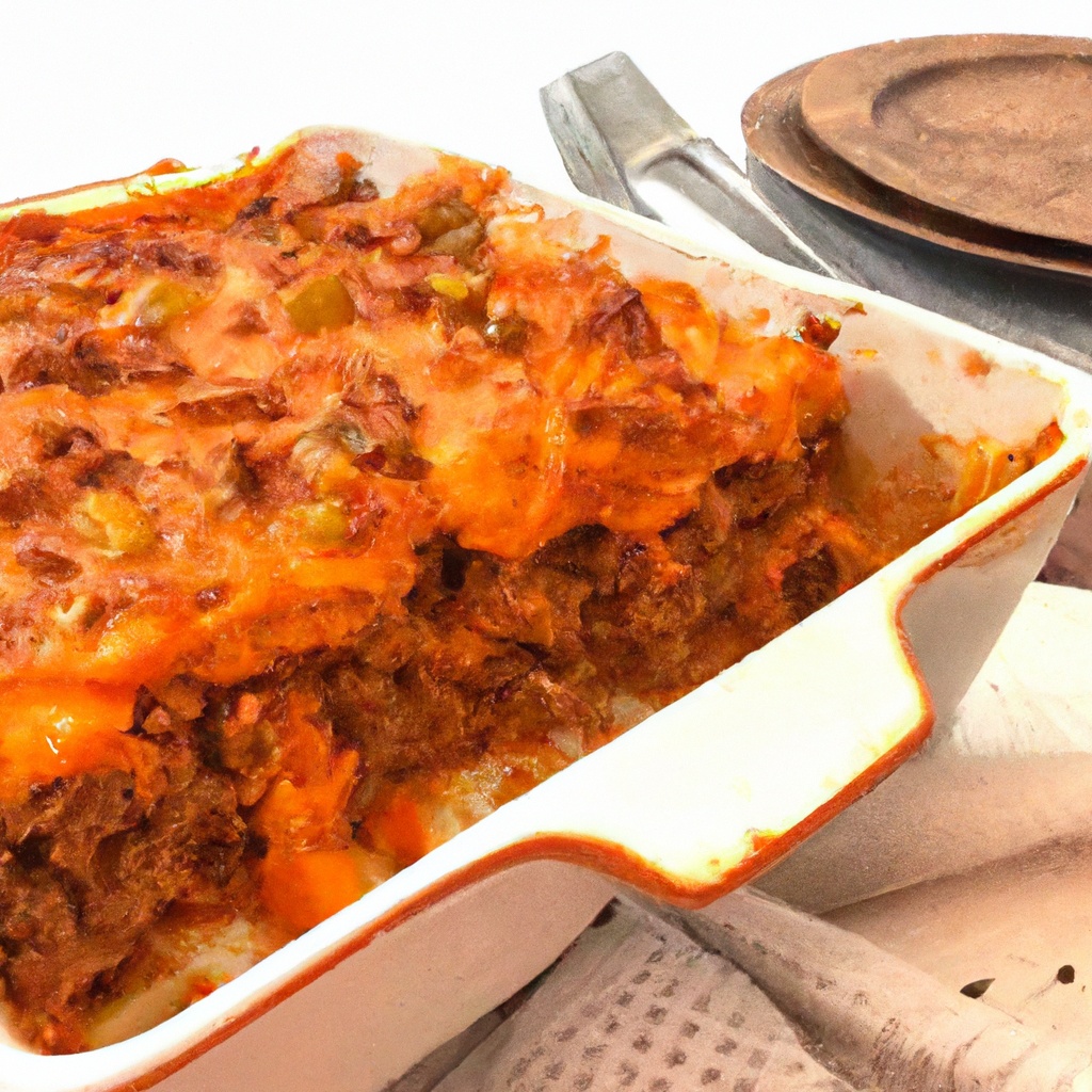 Paula Deen’s Baked Beef Enchilada Casserole